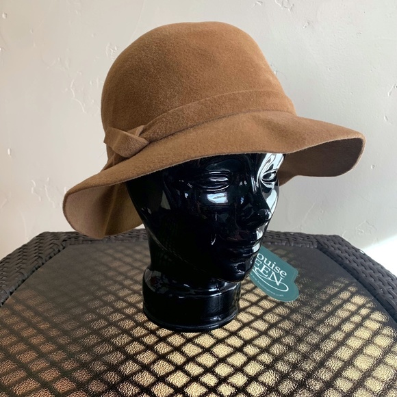 Vintage Louise Green Millinery Co. felt hat size OS main image 8